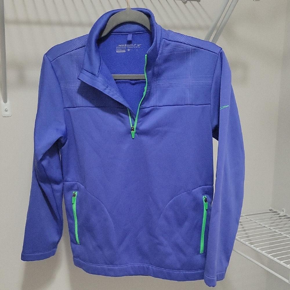 Nike Golf Women's Blue and Green Top